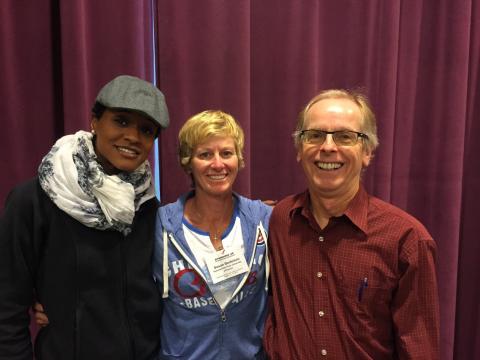 Hanging with Jim Sallis at the Sedentary Behavior and Health Conference, Urbana-Champaign, IL, October 17, 2015.